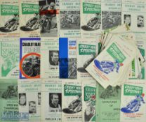 1949-1977 Cradley Heath Speedway programmes, a good selection of Cup, league, international and
