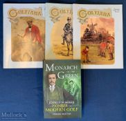 1993-1994 Golfiana magazines, Golf History magazine volumes 5 No 3+4, volume 6 No.3, plus Monarch of