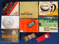 A good collection of 9 Golf Ball boxes, all are empty boxes to include makers of Penfold Ace,