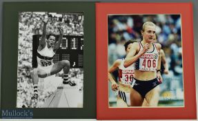 1972 Heidi Rosendahl German Long Jump Signed black and white Photograph, she won the long jump