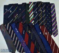 1970s-1990s Cricket Ties A Lifetime Collection, a good selection of cricket ties all amassed by K