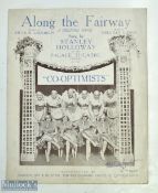 Along the Fairway Stanley Holloway Co-optimists sheet music
