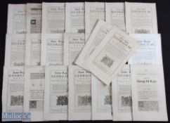 1762-1765 Acts of Parliament, a collection of 20 acts, with noted items of, London Fishermen