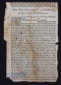 Early Scottish Broadside of 1579 - 