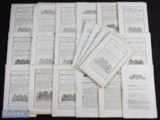1790-1799 Acts of Parliament, a collection of 17 acts, with noted items of St Pauls Covent Garden