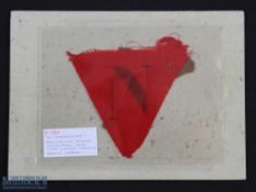 WWII - Dutch Prisoner Insignia, A rare cloth insignia marked 