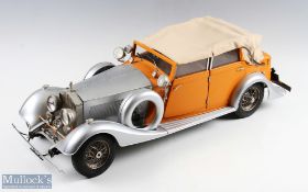 Pocher 1/8 Scale 1934 Rolls-Royce Phantom II Torpedo Cabriolet Model, a constructed model No. K75 in