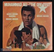 Muhammad Ali The Greatest Signed Record, an original soundtrack from 1977, this was signed by