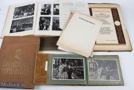 WWII - Third Reich miscellaneous ephemera including a copy of the 'Adolf Hitler' sticker book (