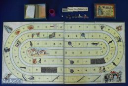 Bicycle Race Pictorial Board Game 