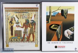 Triumph Brewing Company Beer Advert on board, in the style of Salvador Dali, size is #47cm x