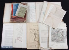 1880-1950 Ordnance Survey Maps OS Maps and other maps most are flat sheets 1