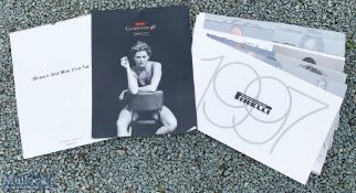 1996-1998 Pirelli Calendar Nude Art Photographic images, 3 in total, in fair condition, some signs