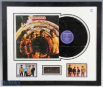The Kinks Are The Village Green Preservation Society Signed Record Album Display: a record signed by