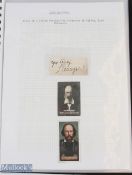 Autograph - Lord, Alfred Tennyson (1809-1892) Collection with Signed Cutting - featuring a signed