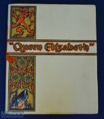 Launch Of R.M.S Queen Elizabeth in the presence of their majesties the King & Queen at the yard of