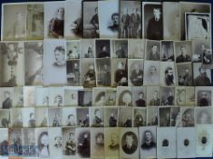 Good Selection of Victorian Cabinet Cards and Carte de Visite cards, most are British portrait cards
