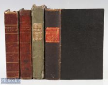 4x Scottish History Books to include Pleasure Tours Through Scotland 3rd 1824, the Scottish