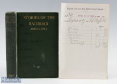 1892-1899 Stagecoach Euphemia with Railway Book, to include Virginia City and Red Buff Stagecoach