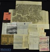 c1939 British Consulate Tunis - paperwork letters and other ephemera, relating to ACI Samuel work as