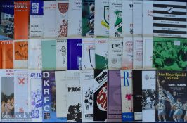 1950s on English Club Rugby Programmes (Qty): 200 or so issues from the very broad sweep of senior