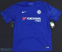 2017/18 Chelsea FC Home Football Shirt sponsored by Yokohama Tyres, made by Nike with Tag, Short