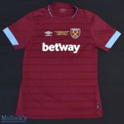 2019 West Ham United Women’s FA Cup Final Football Shirt sponsored by Betway, made by Umbro, Short