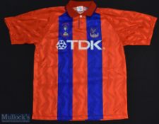 1993/94 Crystal Palace FC Division One Champions Football Shirt sponsored by TDK, Made by Ribero
