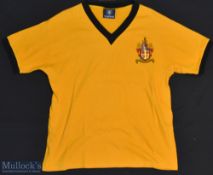 Wolverhampton Wanderers FC Replica Football Shirt made by Toffs, Short Sleeve, Size L