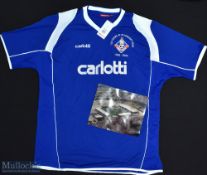 2006 Oldham Athletic FC 100 Years at Boundary Park Football Shirt sponsored and made by Carlotti