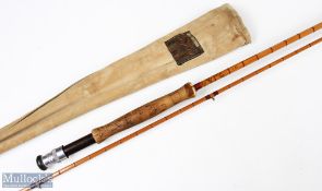 Hardy Alnwick palakona The perfection split cane fly rod number H60735 (1964) 9'6