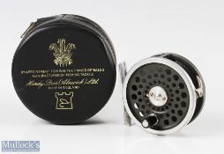 Hardy Alnwick Marquis 4 alloy fly reel 2 ¾ inches spool with black handle rear check adjuster U-