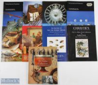 1997-2001 Fishing Tackle Auction and Fishing Art Catalogues, Christies and Phillips, good
