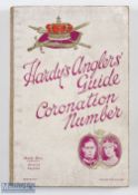 1937 Hardy Anglers Guidebook, Coronation issue fishing catalogue in fair condition 2 pages have tape