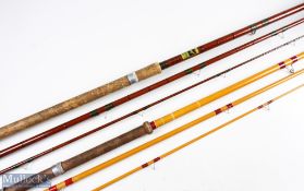 Allcocks 'Billy Lane' 13ft 3pc hollow glass match rod with 25