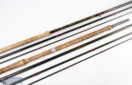 Bruce & Walker 15ft carbon salmon fly rod 3pc #9/10 with 24