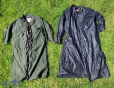 2 x Fishing Hunting Horse-riding full-length wax and cotton coats/jackets, made by MacDonald