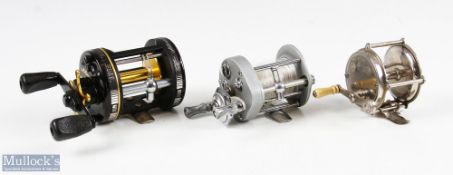 Daiwa Millionaire II multiplier with centrifugal anti-backlash control, light use, runs well.