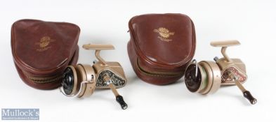 J W Young & Sons Redditch 'The Ambidex' No 2 casting reel fixed spool 1949-52, type 2, half bail