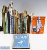 Hunting Bird Watching book selection with noted books of British Birds' Eggs and Nests Charles A