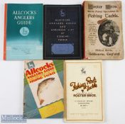 c1912-1960 Allcocks & Foster Bros Fishing Sales Catalogue a good selection of catalogues (5)