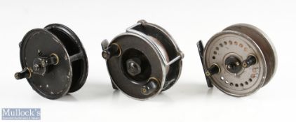 J W Young & Sons Freedex Patent Pending centre pin reel, 4