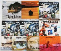 1973-2001 Tight Line Abu Garcia Fishing Catalogues, to include 1973, 1977,1978, 1980, 1988, 1996,