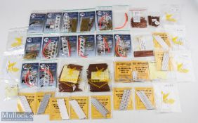 A fantastic lot for the salmon tube fly tyers consisting of: 5x packs of Veniard Slipstream copper