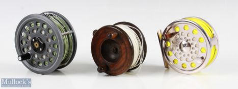 Shakespeare 'Centenary Fly' 2601 silver fly reel, 3 ¼