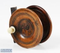 Early wood and iron strap back 3 ¼