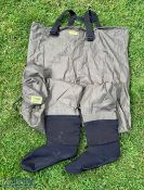 Hardy Flyweight Waders EWS, with original bag, size XLK, Good +