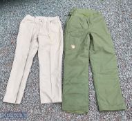 Orvis Fishing Cotton Trousers, sized 36