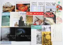 Fishing Magazine, Catalogues and Ephemera, to Include Brown Trout In Ireland Central Fishing
