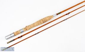 Tunbridge Wells Rods Ltd The Vale split cane fly rod alloy sliding real fittings and collars cloth